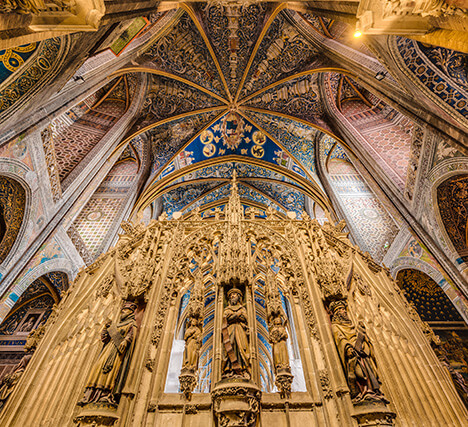 Cathédrale Sainte-Cécile à Albi à quelques kilomètres du camping dans le Tarn Lo Garda Riu 
