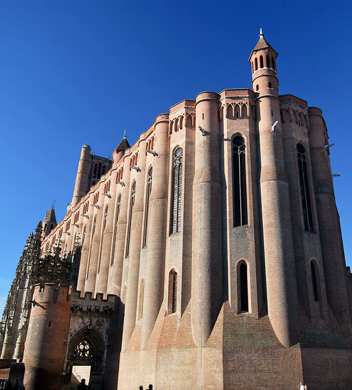 La cathédrale d’Albi à visiter lors de votre séjour au camping dans le Tarn Lo Garda Riu à Pampelonne