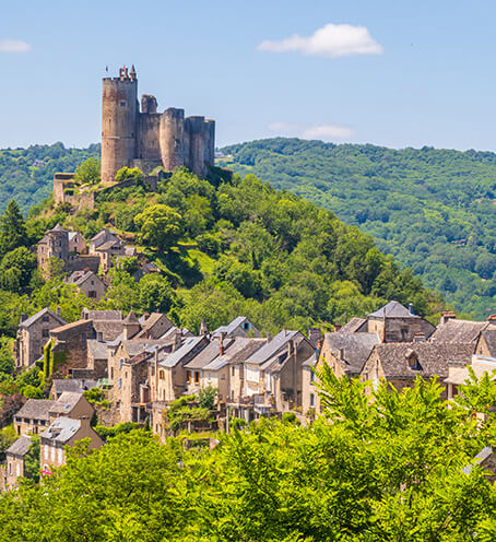 Village de Najac dans le Tarn